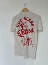 Load image into Gallery viewer, Dog Bless Texas Pinup Cowgirl Tee
